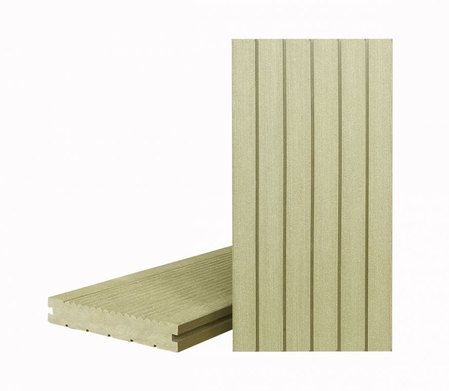 Террасная доска ДПК Terrapol Классик (Полнотелая с пазом) Фисташка купить в Челябинске