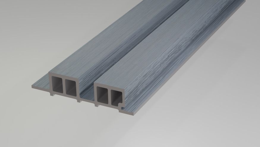Реечная панель Woodwex, Lines, Light gray купить в Челябинске