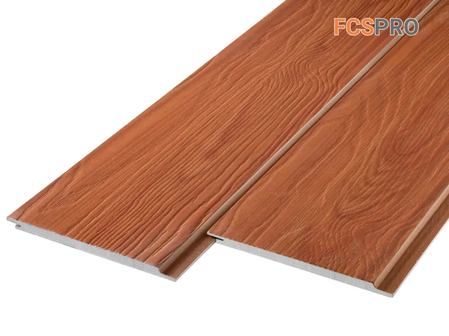 Фиброцементная панель FCSPRO Decor Wood Click Термо береза купить в Челябинске