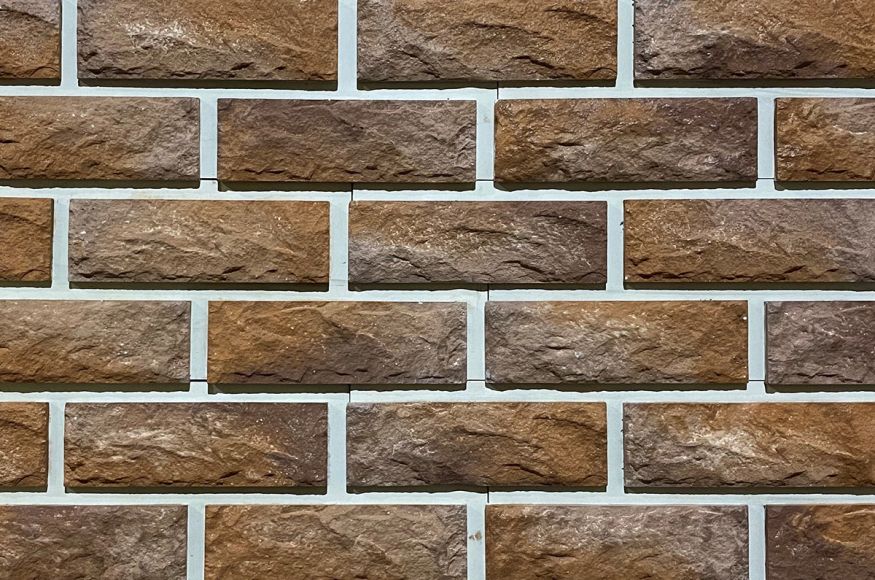 Фиброцементные панели КАНЬОН Сколотый кирпич - 37 купить в Челябинске