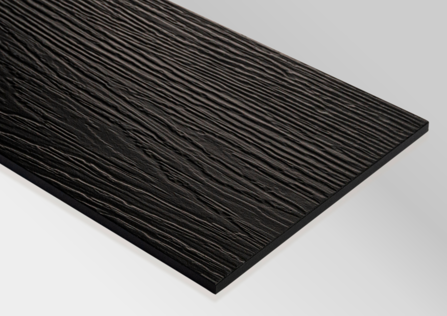 Фиброцементный сайдинг Fibraplank, Графитовый черный / RAL 9011 купить в Челябинске