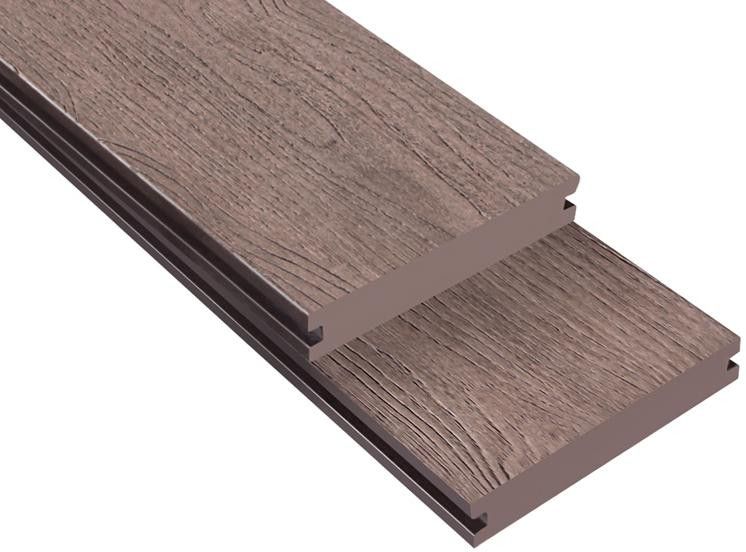 Террасная доска ДПК Outdoor 3D полнотелая NEVADA/CALIFORNIA BROWN коричневый микс. купить в Челябинске