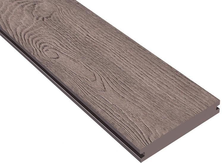 Террасная доска ДПК Outdoor 3D полнотелая NEVADA/CALIFORNIA BROWN коричневый микс. купить в Челябинске