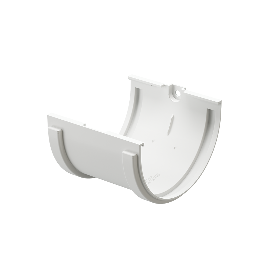 Соединитель для желобов Docke Standard, белый цвет. купить в Челябинске