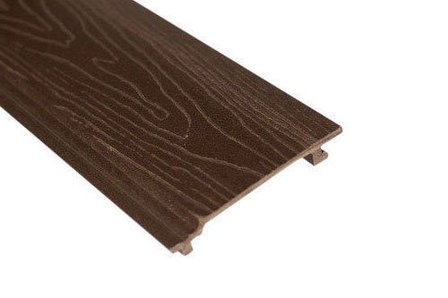 Фасадная панель из ДПК ECODECKING Коричневого цвета купить в Челябинске
