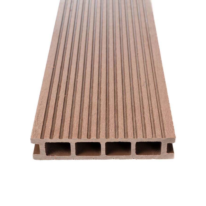 Террасная доска Экодекинг Базик, Шоколад купить в Челябинске