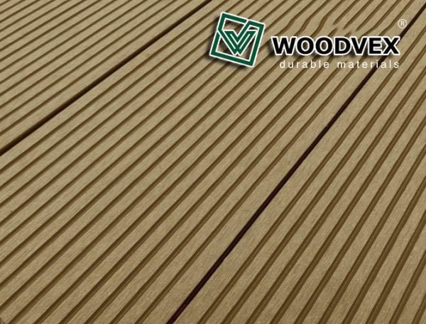Террасная доска WOODVEX Select из ДПК цвета Кофе купить в Челябинске
