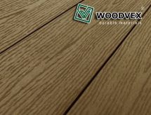 Террасная доска WOODVEX Select из ДПК цвета Кофе