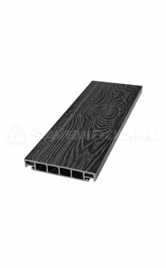 Террасная доска SaveWood, SW Salix (T), Черный купить в Челябинске