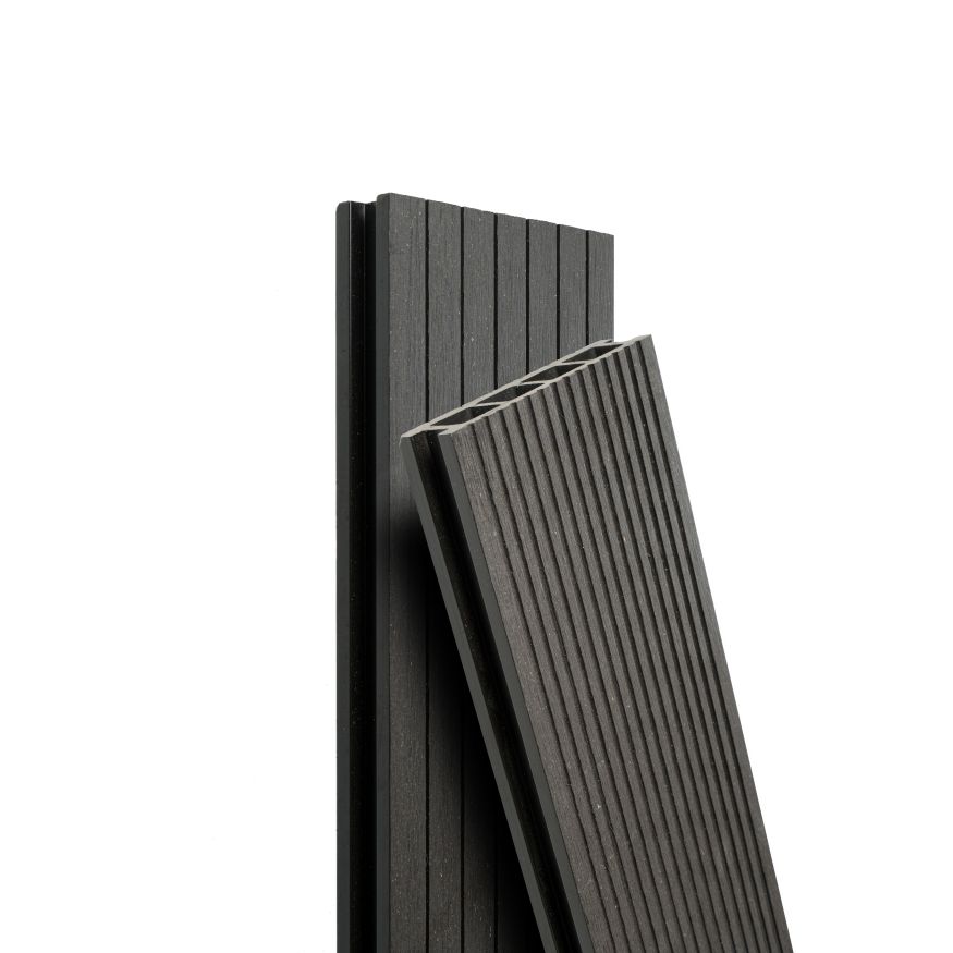 Террасная доска Экодекинг Базик, Графит купить в Челябинске