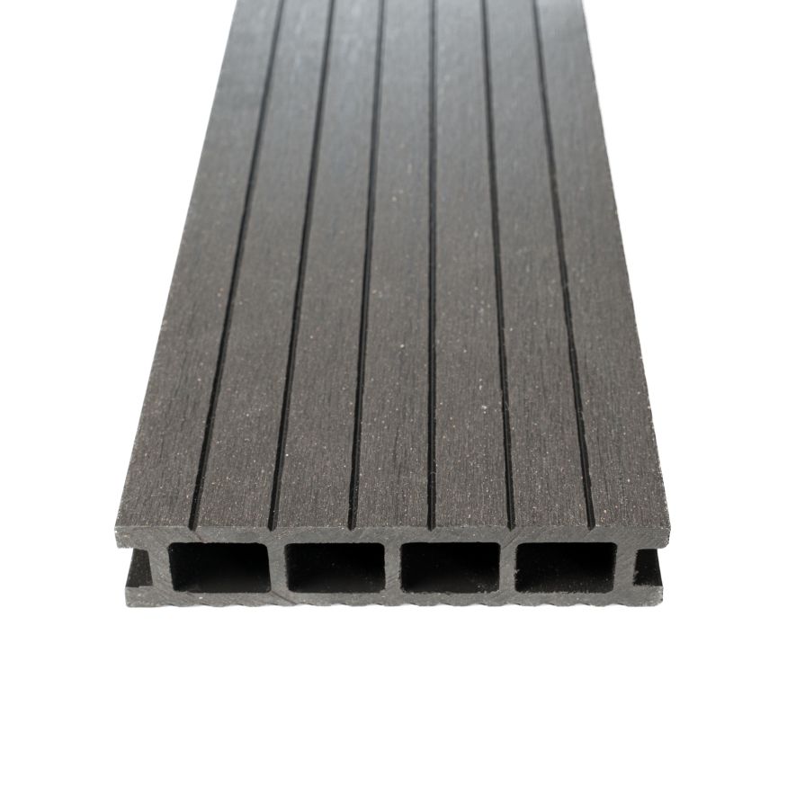 Террасная доска Экодекинг Базик, Графит купить в Челябинске