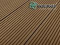 Террасная доска WOODVEX Select из ДПК темно-коричневого цвета купить в Челябинске