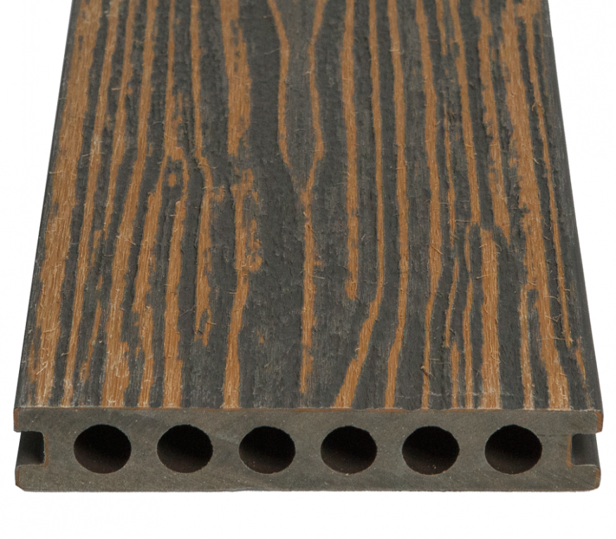 Террасная доска из ДПК CM Decking, Zebrano, Графит купить в Челябинске