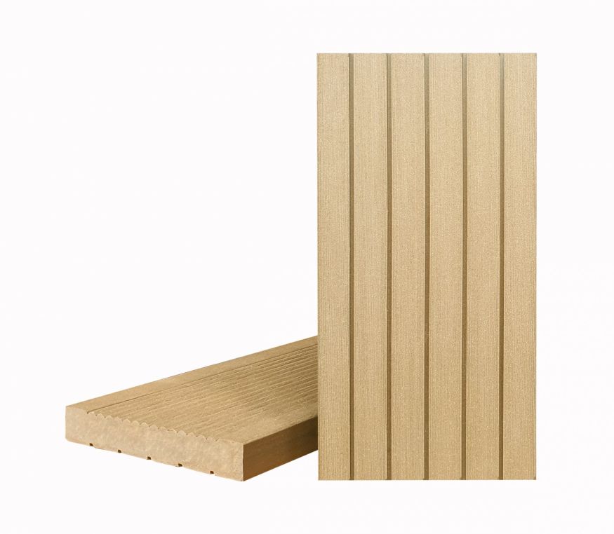 Террасная доска ДПК Terrapol Классик (Полнотелая без паза) Дуб Севилья купить в Челябинске