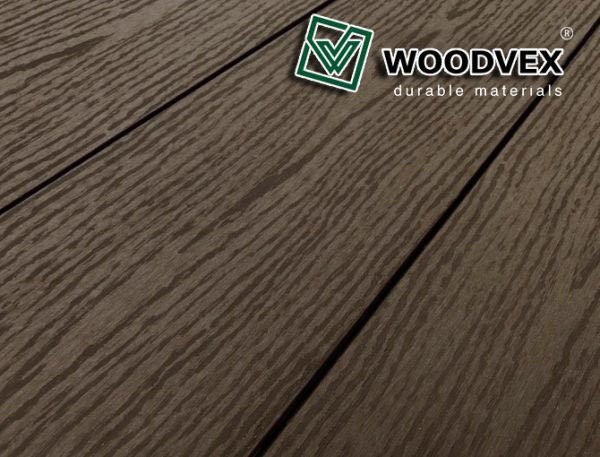 Террасная доска из ДПК WOODVEX Select в цвете Венге купить в Челябинске