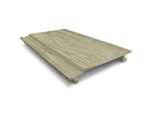 Фасадная панель ECODECKING из ДПК серого цвета купить в Челябинске