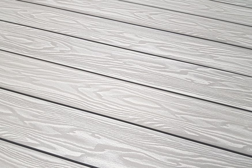 Террасная доска ДПК Terrapol Смарт 3D (полнотелая с пазом) Дуб беленый купить в Челябинске