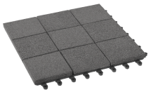 Модульный паркет ДПК GRINDERDECO Люкс 12 в цвете Серый базальт.