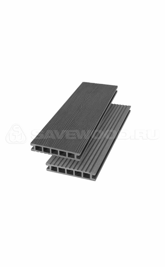Террасная доска ДПК SaveWood, SW Ornus (R), Графит купить в Челябинске