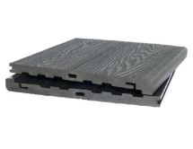 Ступень NEW МАССИВ 3D+3D POLIVAN GROUP DENPASAR черного цвета.